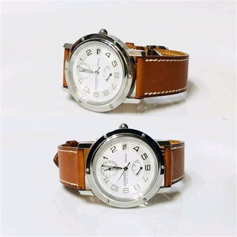 hermes clipper automatic power reserve cl2.810 horloge|HERMES Clipper CL2.810 Power reserve Date Automatic Men's .